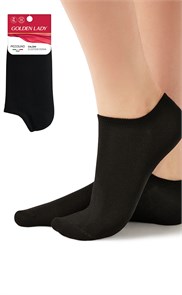 Носки ж. PICCOLINO (35-38-Nero) супер-укороченный GLD 84744
