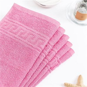 Полотенце махровое, г/к, 30х50, арт. ВТ 30-50Г, 380 гр/м2, цвет: 105-ярко-розовый ВТ 30-50Г-3