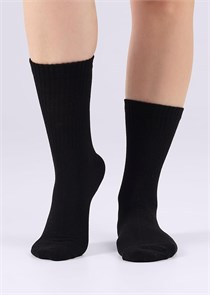 CLE Носки жен.S240 база хл+эл (25-чёрный) 85564