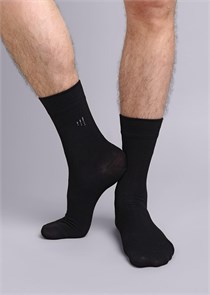 CLE Носки муж.К104Л хл+лайкра (29-чёрный) 85634