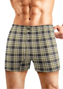 CLE MBX450411 Трусы муж. (48-зелёный/коричневый) 85788