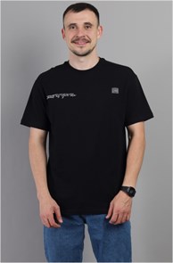 HSXM 60493-22K Футболка мужская (Черный (176)-100(50)) 85807