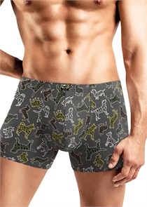 CLE MSH450441 Трусы муж. (46-коричневый/св.бежевый) 85836