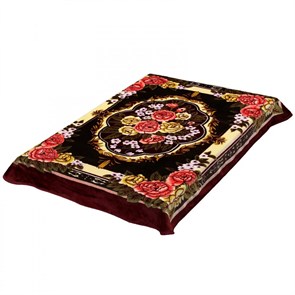 Плед акриловый гладкий 200х240 см. Сказка 028-1