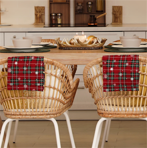 Набор вафельных полотенец Vse DOMA 45х60 см. 2 шт. 60339-1 Рождественское утро 60339-1