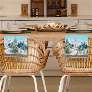 Набор вафельных полотенец Vse DOMA 50х70 см. 2 шт. 60323-1 Лес чудес 60323-1