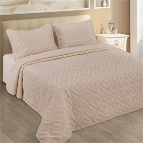 Комплект Afina Lux фланель покрывало 230х250 см. нав. 50х70 см. 2 шт. арт. 05 05