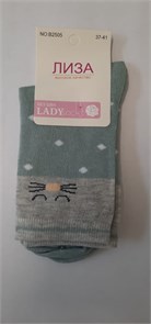 Носки жен.№2505-1 "Лиза" средние 12шт/уп 86116