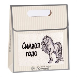 Полотенце из микрофибры 40х70 см. 1 шт. ОМФ-101 Символ года ОМФ-101