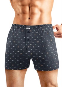 CLE MBX450611 Трусы муж. (58-т.синий/св.зелёный) 86356