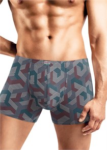 CLE MSH450711 Трусы муж. (52-т.серый/т.бирюзовый) 86374