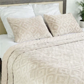 Комплект Afina Lux фланель покрывало 230х250 см. нав. 50х70 см. 2 шт. арт. 01 44