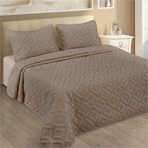 Комплект Afina Lux фланель покрывало 230х250 см. нав. 50х70 см. 2 шт. арт. 44 44-6