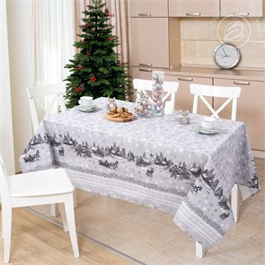 Скатерть Арт Дизайн рогожка 150х180 см. Сочельник 86570