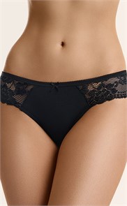 Плавки BO223 Slip (48/L-Nero) кружево MNM 237177