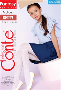 Колготки дет. KETTY 20С-111СП (104-110-bianco) 86717