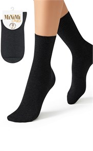 Носки ж. 1203 (35-38-Nero Melange) Cotone меланж MNM 86740