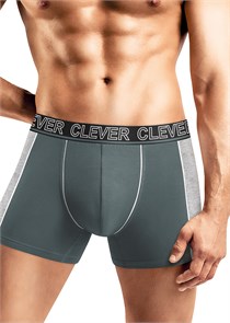 CLE MSH541713 Трусы муж. т.синий/меланж св.серый 48 86775