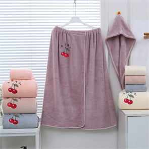 Набор для сауны женский парео 80х140 см. 1 шт. чалма 25х65 см. 1 шт. арт. 7540275 7540275