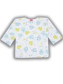 #CAN 61504 Распашонка ясельная желтый (слоники) (062)-40 ВГ 410237