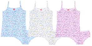 CAJ 3460 Комплект для девочки (майка, трусы) св.розовый (152-158)-80 ВГ 359246