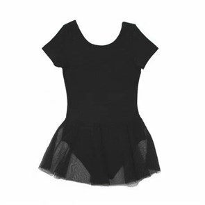 CAJ 4150 Купальник гимнастический для девочки чёрный (152)-80 БТ 364416