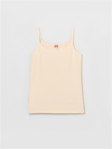 CAJG 20029-31 Майка для девочки (Бежевый (110-116)-60) 482969