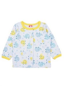 CAN 61506 Кофточка ясельная желтый (слоники) (086)-56 ВГ 414494