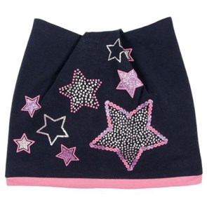 CH 8209 Шапка для девочки (Т.синий 56) 468984