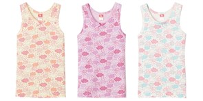 CSJG 20033-30 Майка для девочки (Желтый (140)-72) 473771