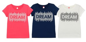 CSJG 62795-41 Футболка для девочки (Т.синий (158)-80) 475945