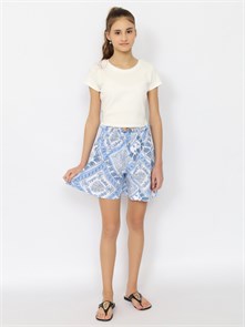 CSJG 70475-43-400 Шорты для девочки (Голубой (134)-68) 592439
