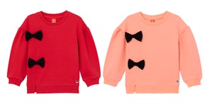 CSKG 63367-25-300 Джемпер модель "свитшот" для девочки (Малиновый (116)-60) 513499