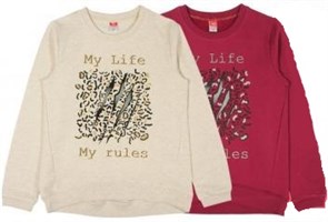 CWJ 62552 (252) Джемпер для девочки (бордовый (146)-76) 458664