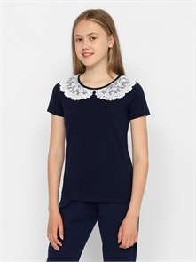 CWJG 63197-41 Джемпер для девочки (Т.синий (164)-84) 530051