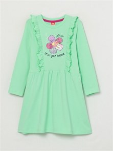 CWKG 62813-38-282 Платье для девочки (Св.зеленый (104)-56) 497813