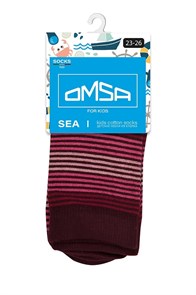 Носки 21P11 (23-26-Bordo) в полоску БЕЗ СКИДКИ!!! 507536