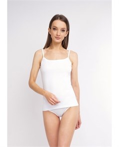 CLE LM001-1 Майка жен. ЧБ база (44-белый) 95859