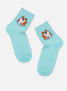 Носки дет. Esli 24С-74СПЕ 725 (р.22-бледно-бирюзовый) 96763