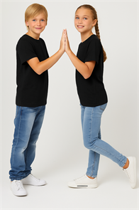 Футболка черная подростковая 40-46 арт. 500 97611