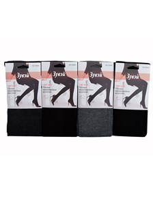 Колготки жен.№3386A Зима "Zuwei" ассорти кашемир гигант 10шт/уп 97951