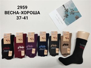 Носки жен.№2959 "RoeRue" верблюд 12шт/уп 98360