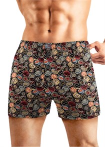 CLE MBX452021 Трусы муж. (48-чёрный/красный) 98501