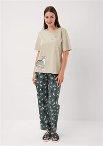 CLE LP15-1208/5 Набор одежды жен. Лапка (52-оливковый/зелёный) 98676