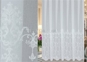 Лён-тюль ТД Текстиль кристалон HH MJ2353 white/280 KB 115957 NSK HH MJ2353 white/280 KB