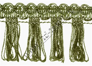 Бахрома QX Y020-136 зеленый QX Y020-136