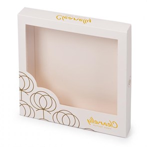 Коробка для полотенца "Cleanelly HT Gold" 26*26*4 74138