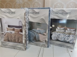 КПБ HOME LINE 1,5 сп. (бязь пл. 115 гр/м2, 100 % хлопок) 74361