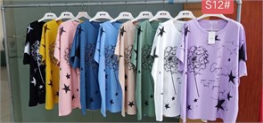 Футболка жен. Тюльпан №S12 one size 82186