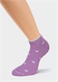 ЭЙС Носки жен.Д141 хл+эл укор (25-св.фиолетовый) 82643 - фото 100309